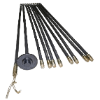 Varillas de limpieza de alcantarillado