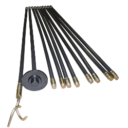 Varillas de limpieza de alcantarillado